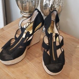 Michael Kors platform cut out sandals